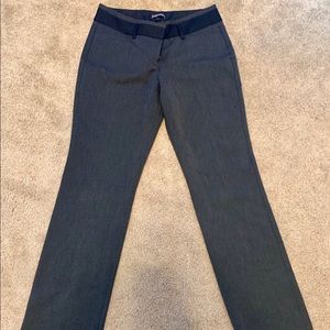 WORN ONCE EXPRESS EDITOR PANTS DARK GRAY SIZE 4